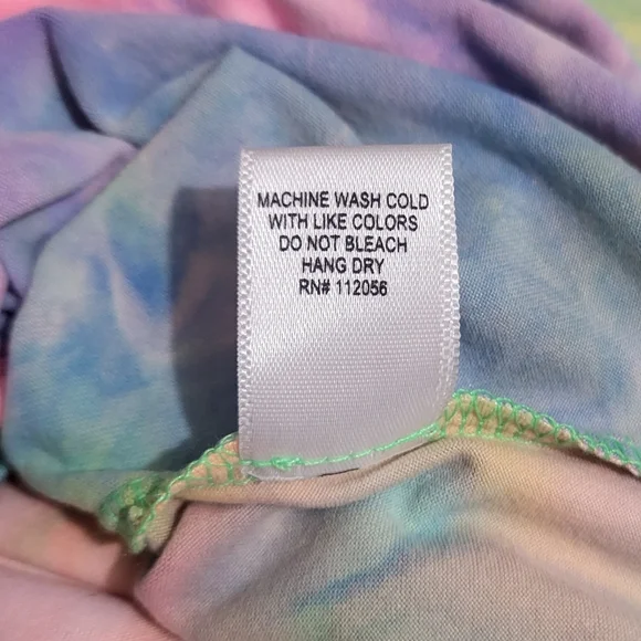 Zenana Tie Dye Bodysuit Size Small - Picture 9 of 9